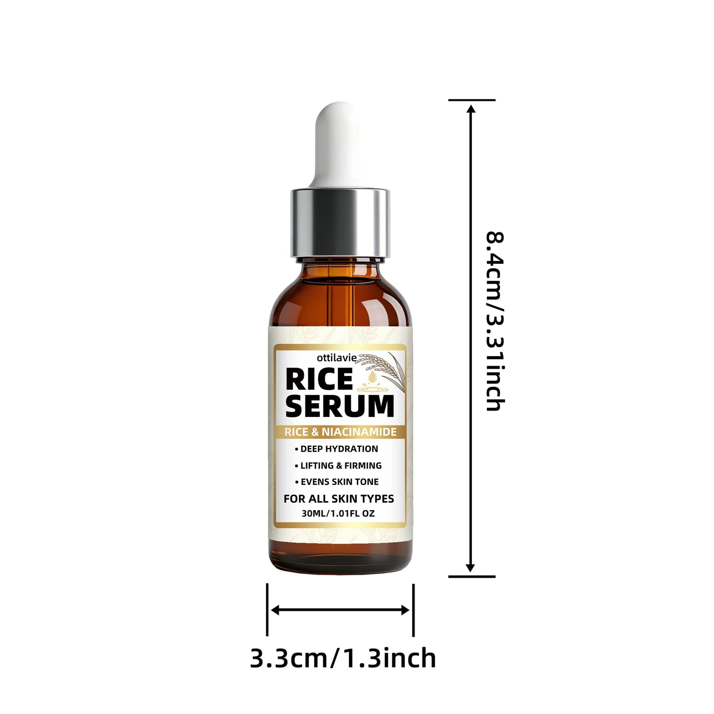 Ottilavie Rice Serum – Lift, Firm & Hydrate All Skin Types