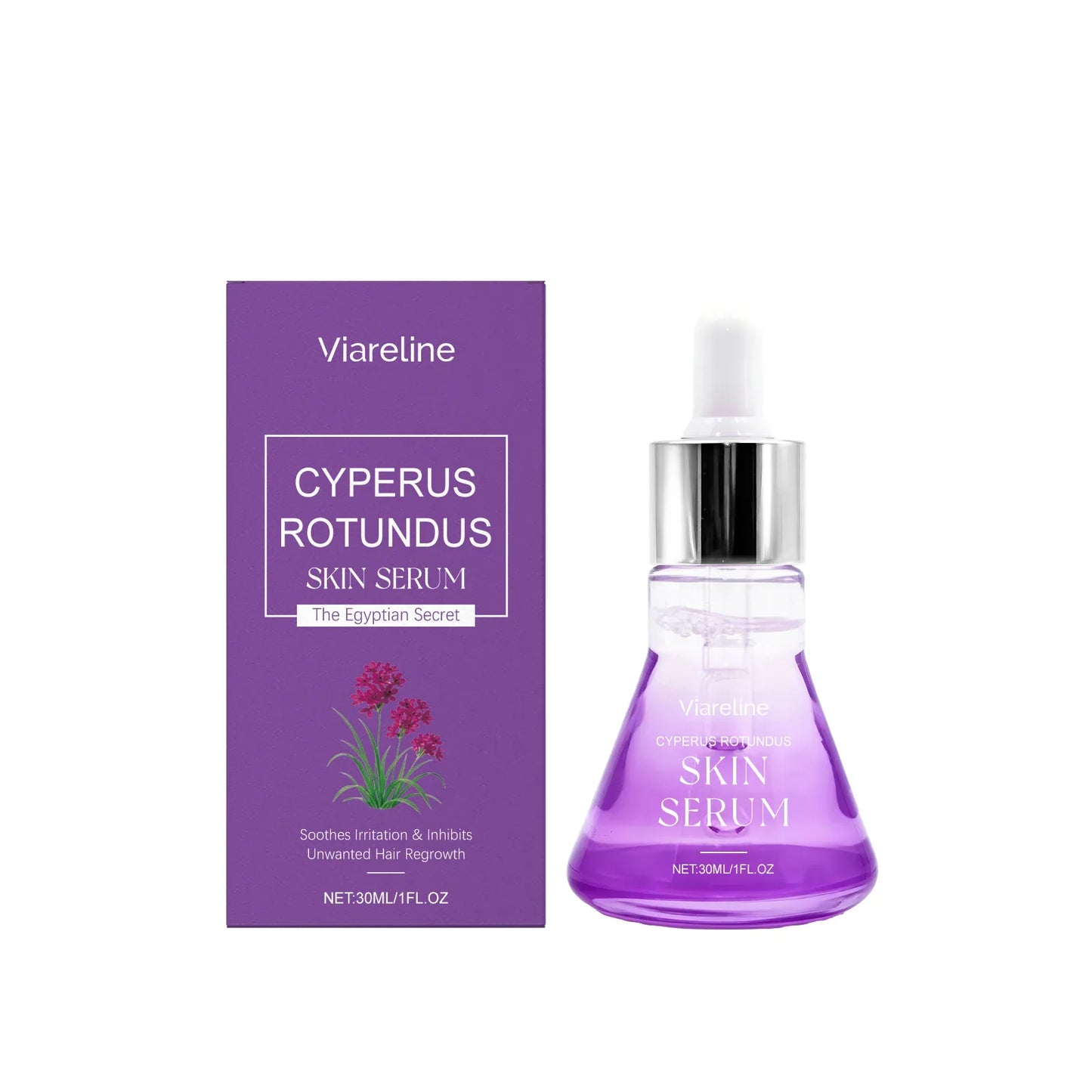 Post Hair Removal Serum – Hyaluronic Acid & Brightening 30ml