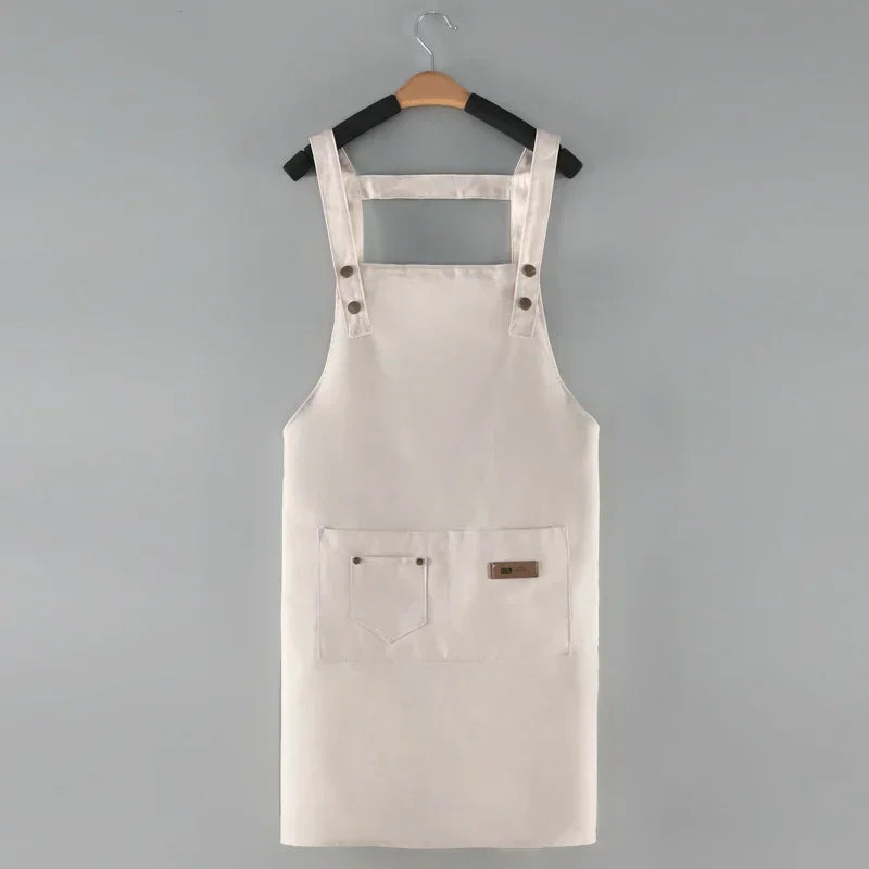 A Black Professional Stylist Apron Waterproof Hairdressing Coloring Shampoo Haircuts Cloth Wrap Hair Salon Tool Barber Apron Peaceful Pleasures Health and Wellness Beige