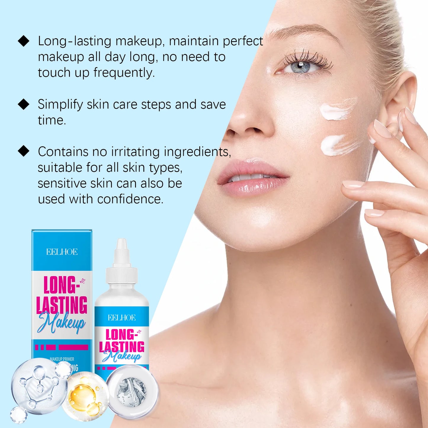 Hydrating Makeup Primer Cream – Moisturizing Face Primer 30ml