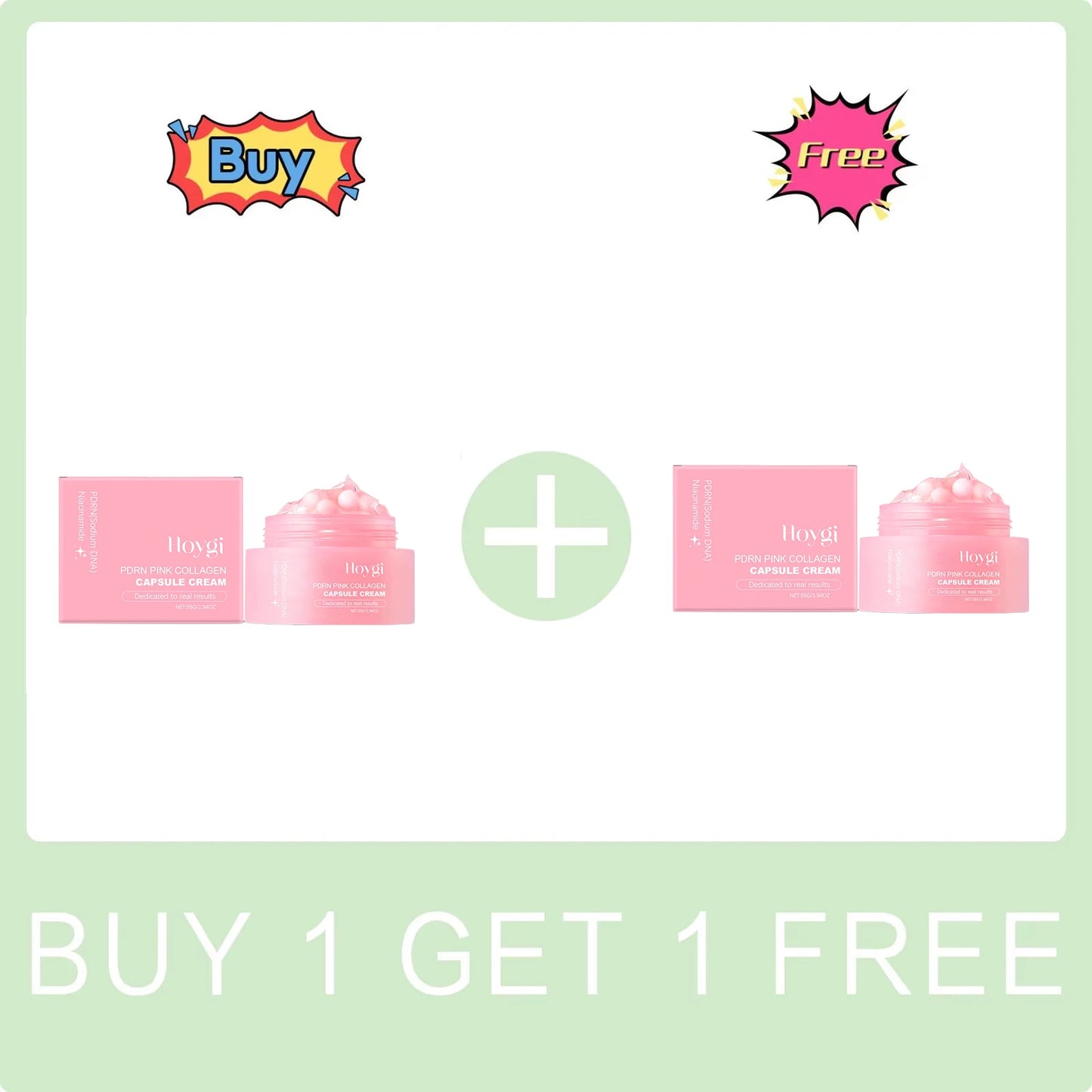 Collagen Capsule Cream Repair Damaged Skin Strengthen Barrier Niacinamide Face Cream Remove Comedones Brightening Skin Care Peaceful Pleasures Health and Wellness Buy 1 Get 1 Free