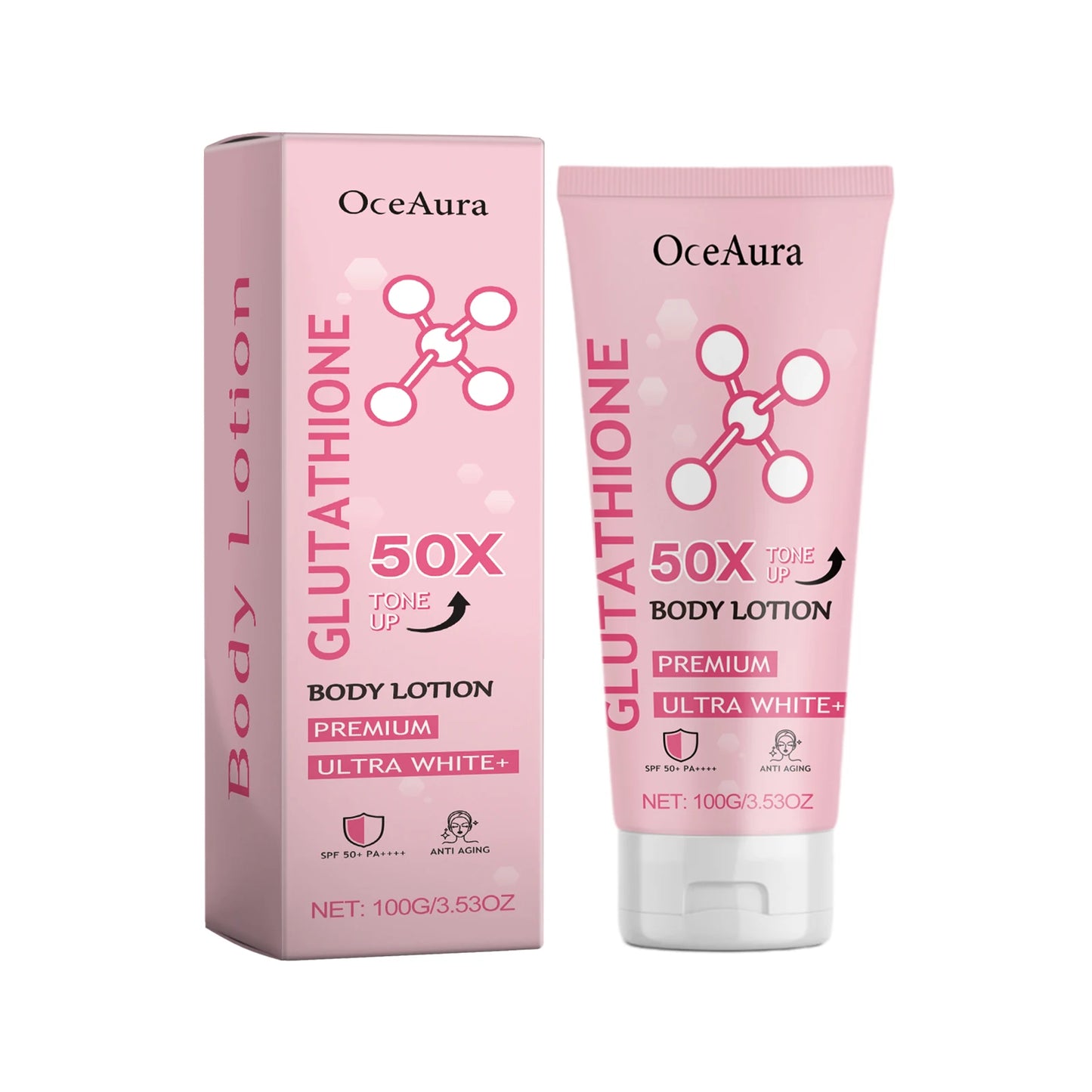 OceAura Glutathione Body Cream – Brightening & Moisturizing