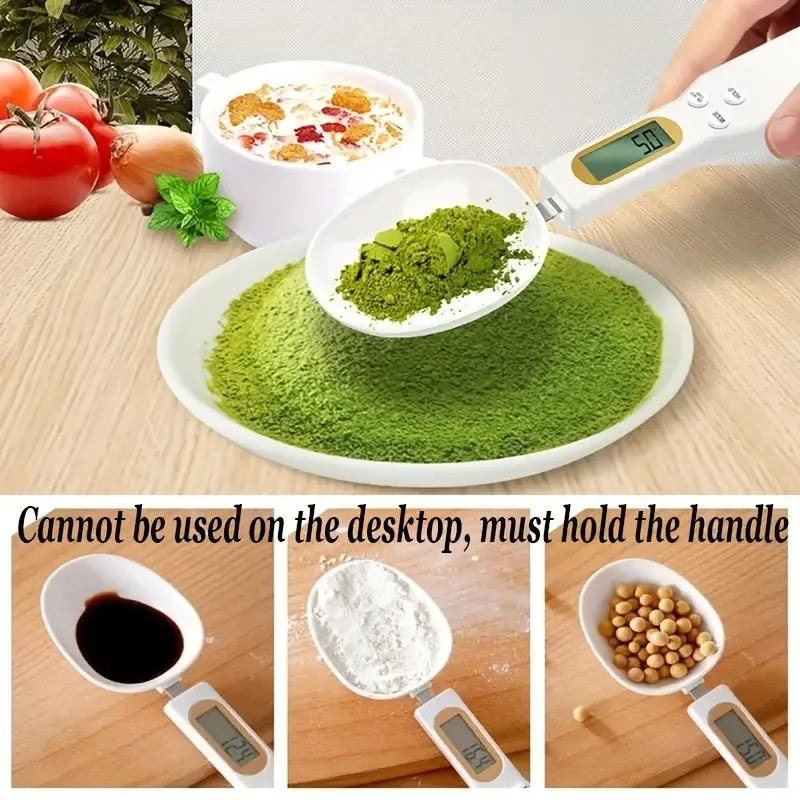 2-Pack Mini Digital Spoon Scale 0.1–500g | LCD Kitchen Scale