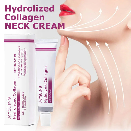 Hydrolyzed Collagen Neck Cream – Firming & Anti-Wrinkle 40g Neck Firming Cream Oasis Select Default Title