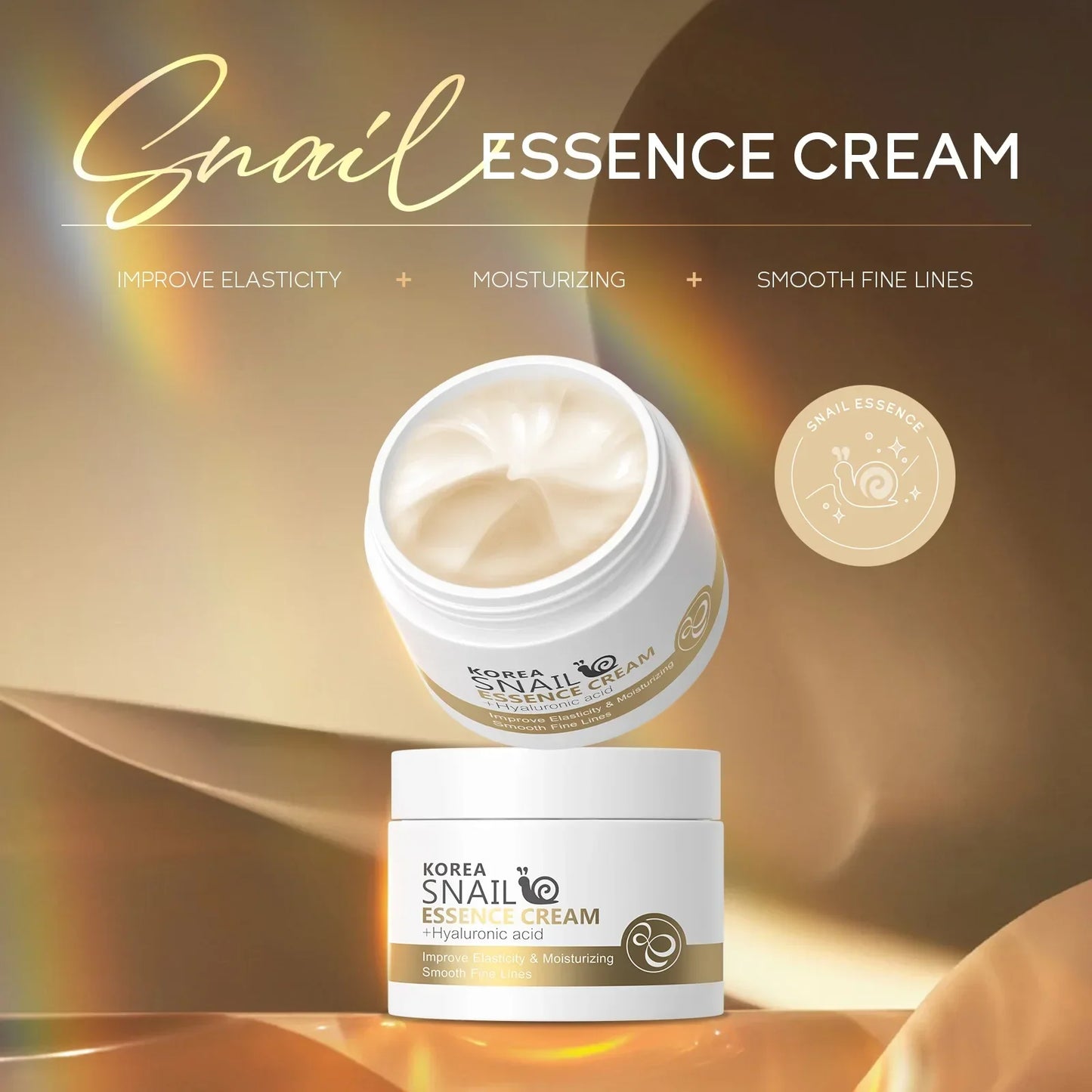 LAIKOU Snail Collagen Face Cream – Hydrating Moisturizer 25g