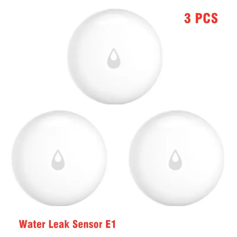 Aqara Water Immersing Sensor E1 Zigbee 3.0 Water Leak Detector Soaking Sensor Alarm Remote Control Work with Mi Home Homekit Peaceful Pleasures Health and Wellness E1 3PC China Mainland