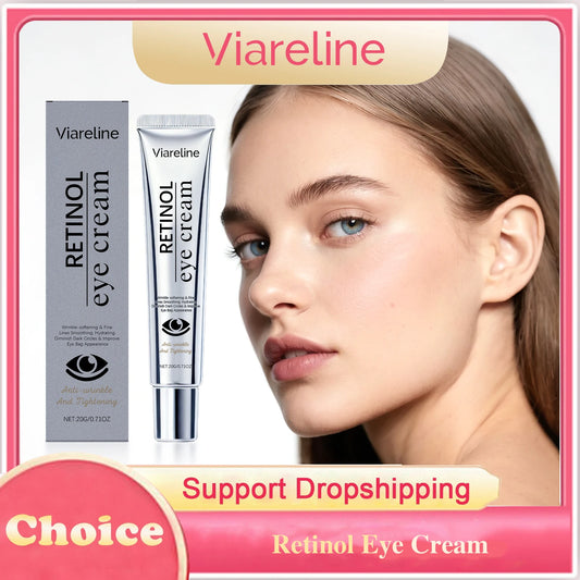 Retinol Eye Cream Reduce Wrinkles Firming Lifting Anti Dark Circles Puffiness Fade Fine Lines Hydrating Smooth Repair Eye Cream Peaceful Pleasures Health and Wellness