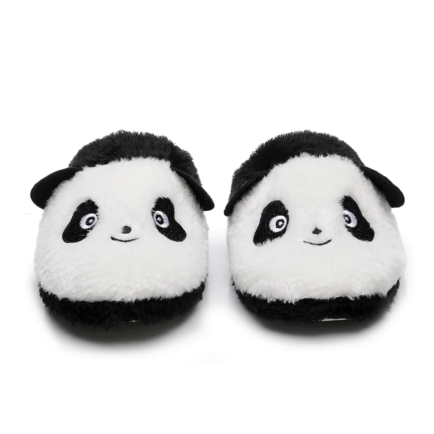 Cute Panda Plush House Slippers | Soft Non-Slip Fleece Winter