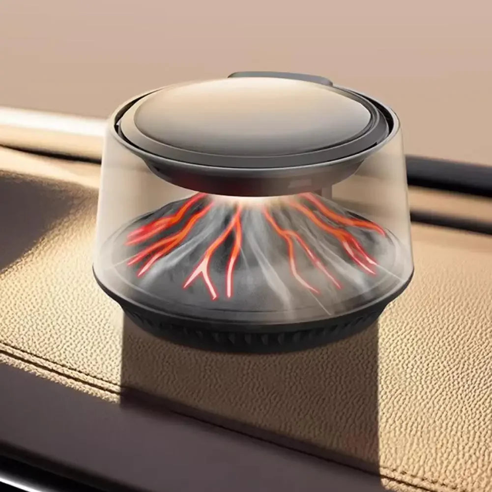 2026 NEW Car Perfume Diffuser, 360° View Mirror Mount Volcanic Iceberg Car Decoration Automatic Spray Air Freshener Car Interior Peaceful Pleasures Health and Wellness