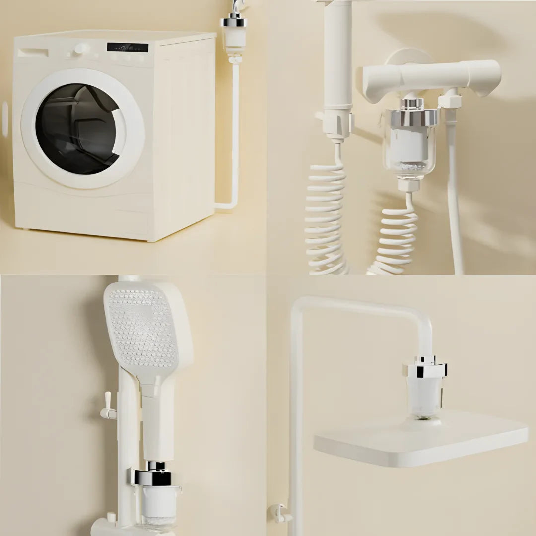 Universal Faucet & Shower Filter Kit – PP Cotton Water Purifier