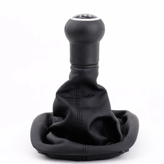VW Passat B5 5-Speed Gear Shift Knob Gaitor Boot – Black PU Gear Shift Boot Peaceful Pleasures Health and Wellness