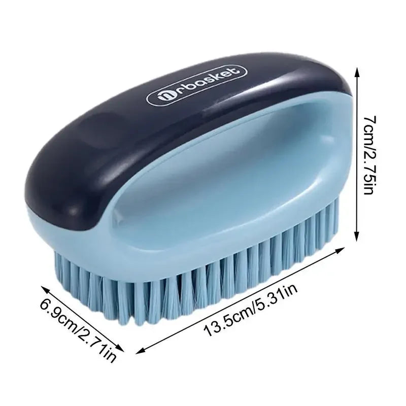 Soft Bristle Shoe Cleaning Brush – Anti-Slip & Hangable