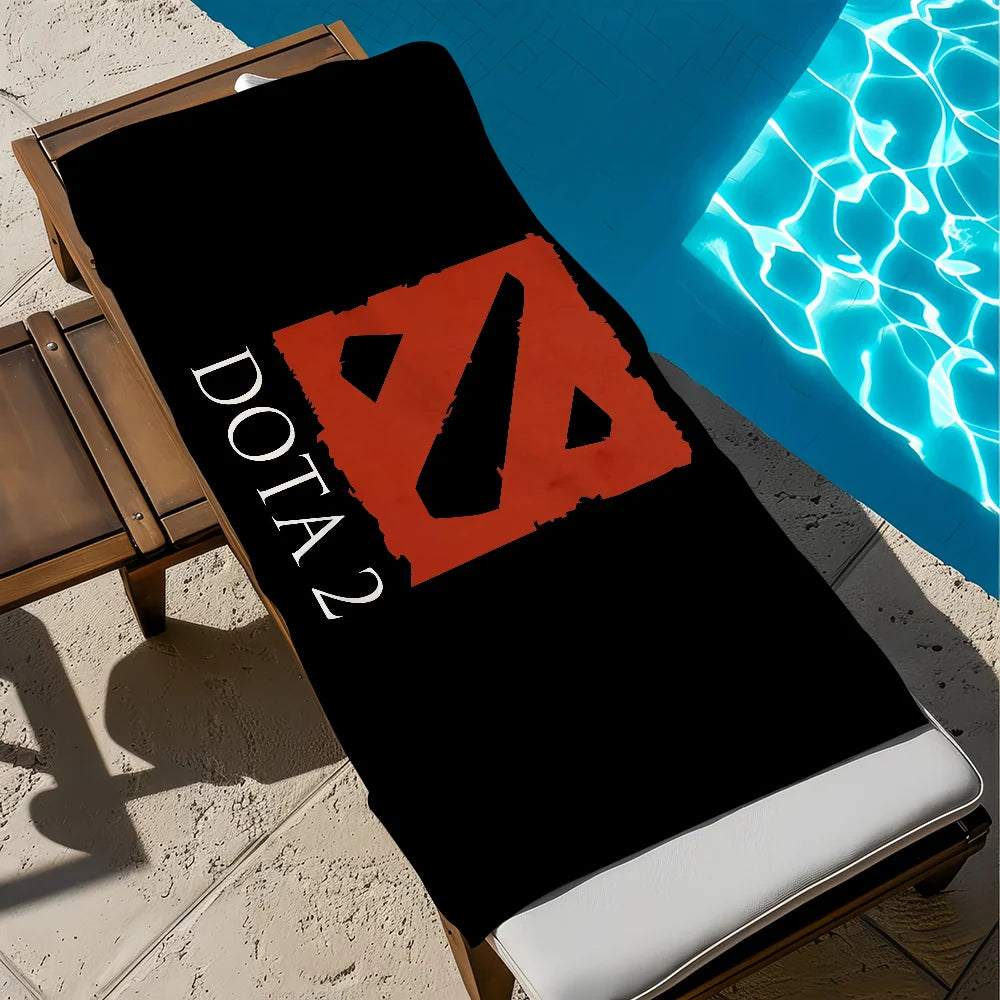 Dota 2 Quick-Dry Beach Towel | Soft Gaming Sports Towel