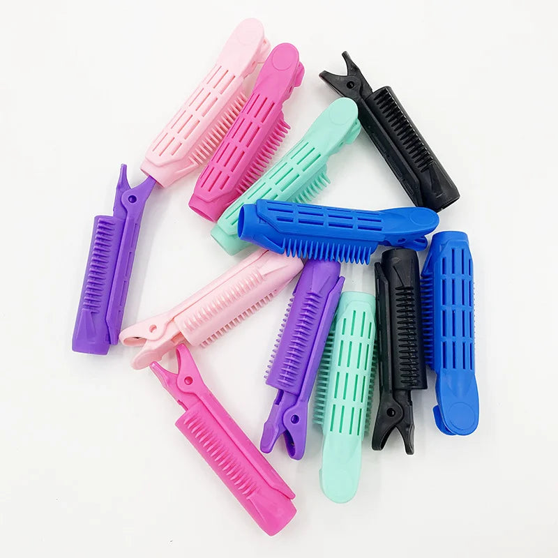 8 PCS Hair Root Fluffy Clip Bangs Curling Clip Styling Clip Hair Bar Seamless Hair Styling Fluffy Styling Clip Peaceful Pleasures Health and Wellness