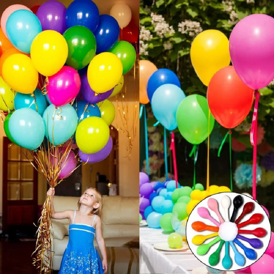 Latex Party Balloons 10/20/30Pcs | Birthday Wedding Baby Shower