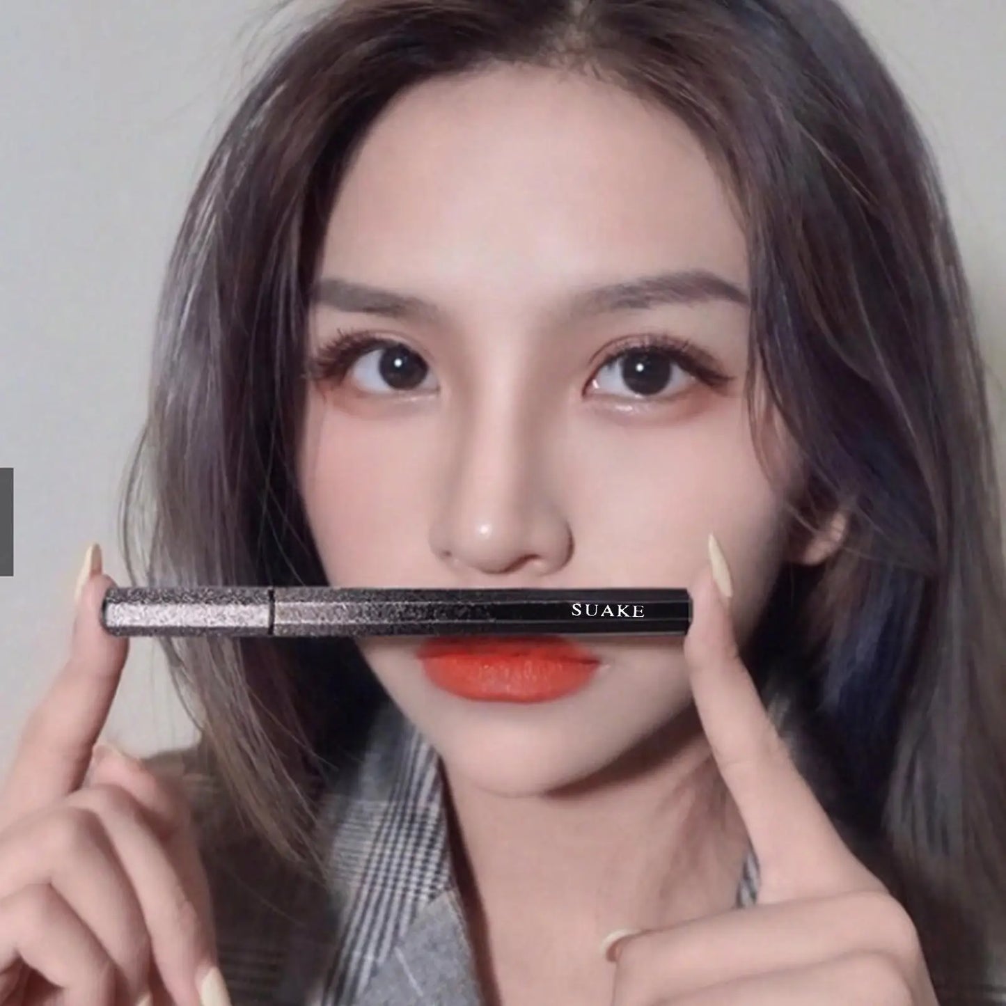 Dual-Tip Waterproof Liquid Eyeliner Pen – Black & Brown