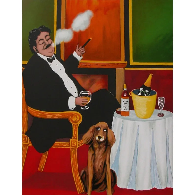 Guy Buffet Perfect Martini Canvas Wall Art Print | Unframed