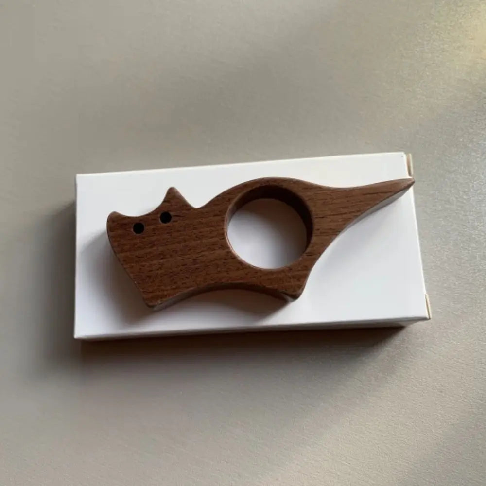 Anti-Slip Wooden Thumb Bookmark Cat Shape Pet Design Book Page Holder Dog Shape Handmade Reading Thumb Tools School Supplies Peaceful Pleasures Health and Wellness
