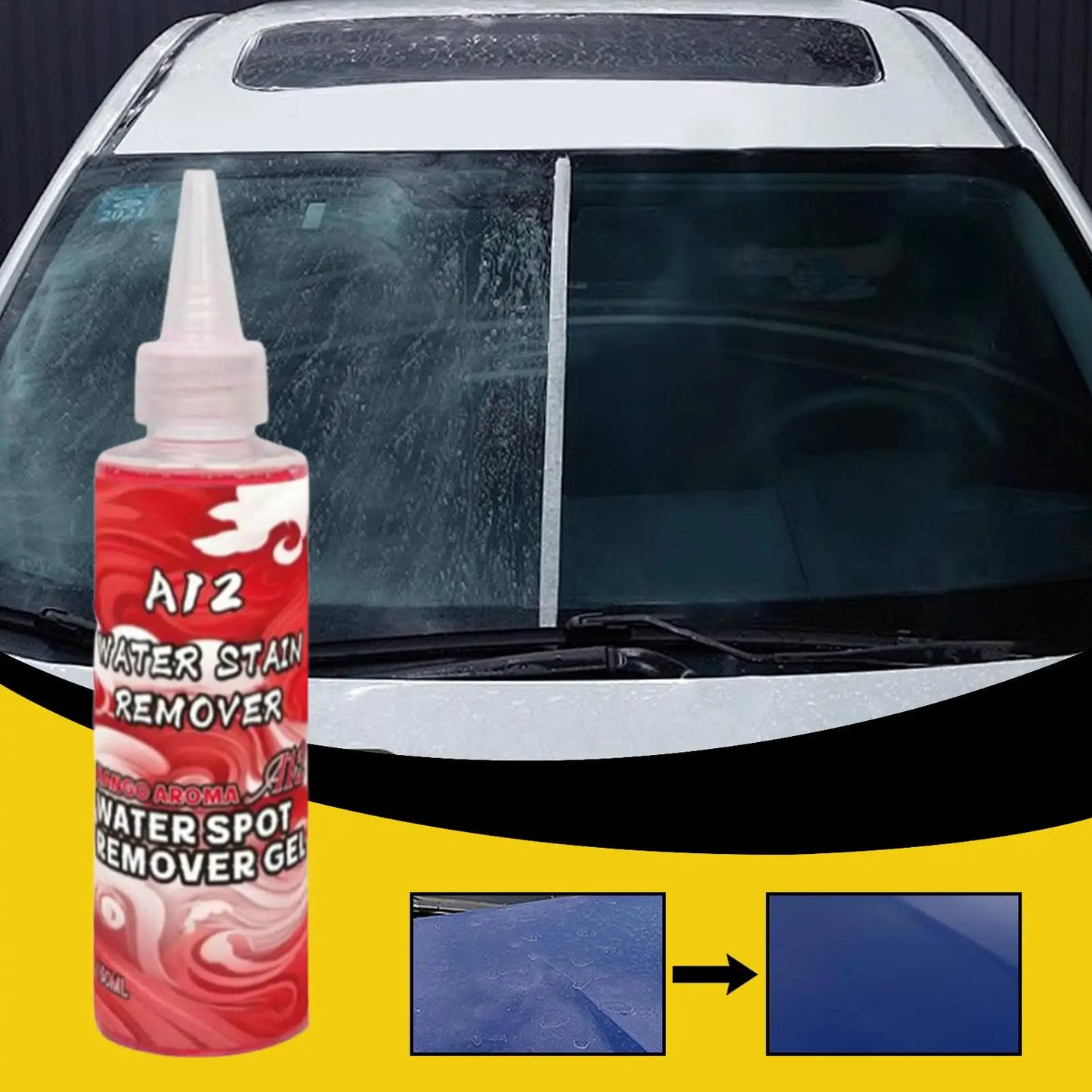 150ml Car Water Spot Remover – Windshield & Glass Cleaner