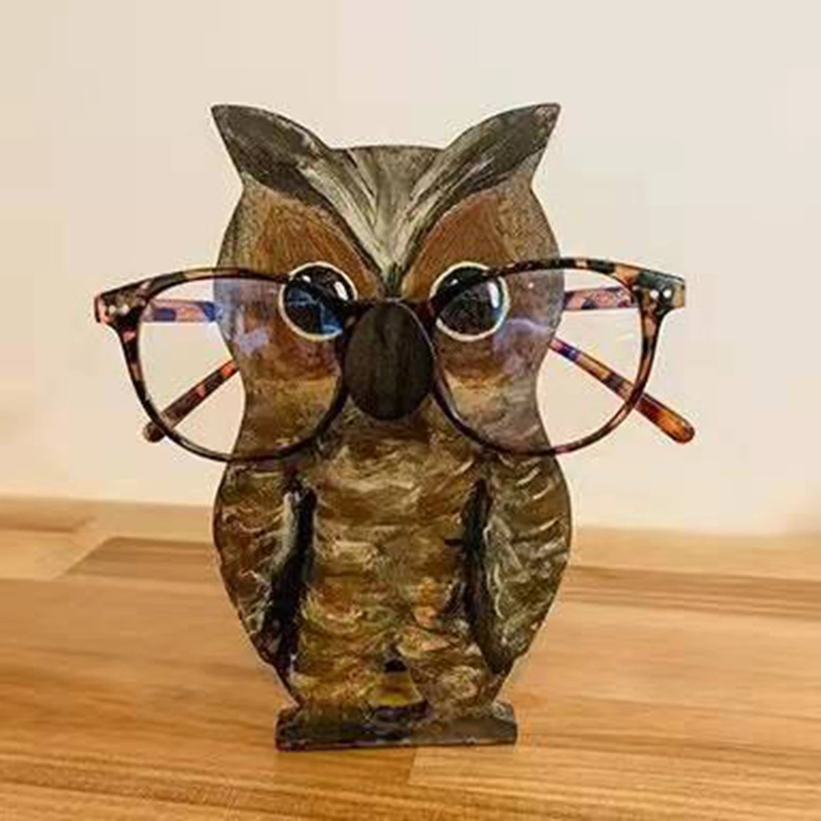 Animal Glasses Stand Holder Creative Puppy Dog Pet Shape Glasses Rack For Christmas Gift Wooden Home Office Desk Decor Peaceful Pleasures Health and Wellness