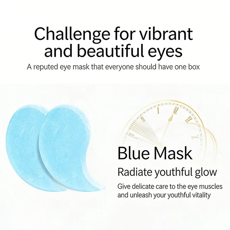 60pc Hyaluronic Acid Eye Patches – Dark Circles & Anti-Aging