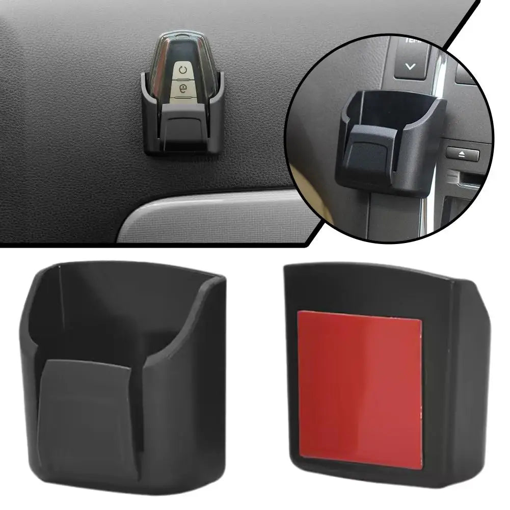 Universal Car Key Holder Clip & Dashboard Organizer Storage