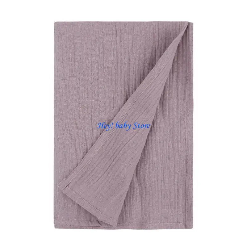 Muslin Swaddle Blanket Newborn | Soft Cotton Bamboo 33"