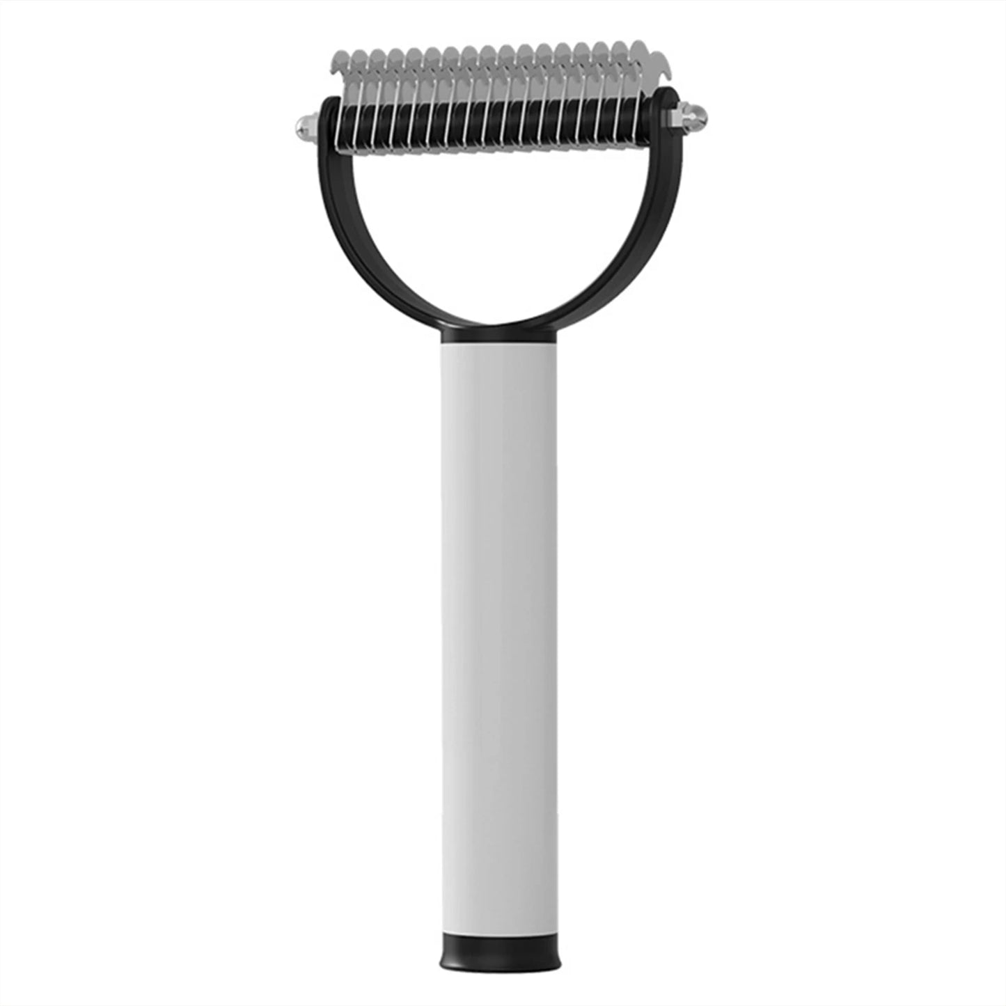 2 In 1 Pet Grooming Brush With Lint Roller,Professional Pet Dog Cat Hair Grooming Brush,Travel-Friendly Pet Hair Cleaner Tool Peaceful Pleasures Health and Wellness Black