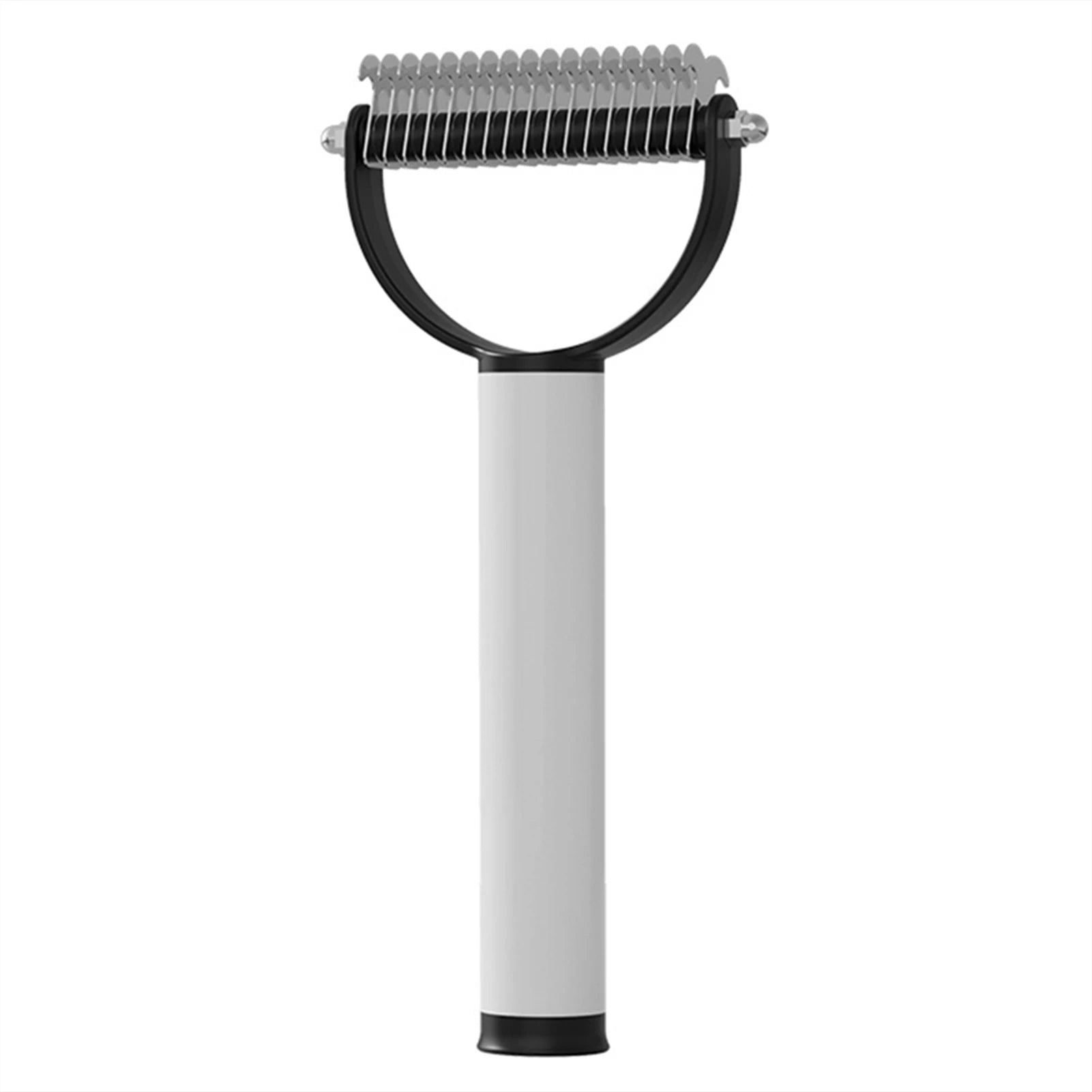 2 In 1 Pet Grooming Brush With Lint Roller,Professional Pet Dog Cat Hair Grooming Brush,Travel-Friendly Pet Hair Cleaner Tool Peaceful Pleasures Health and Wellness Black