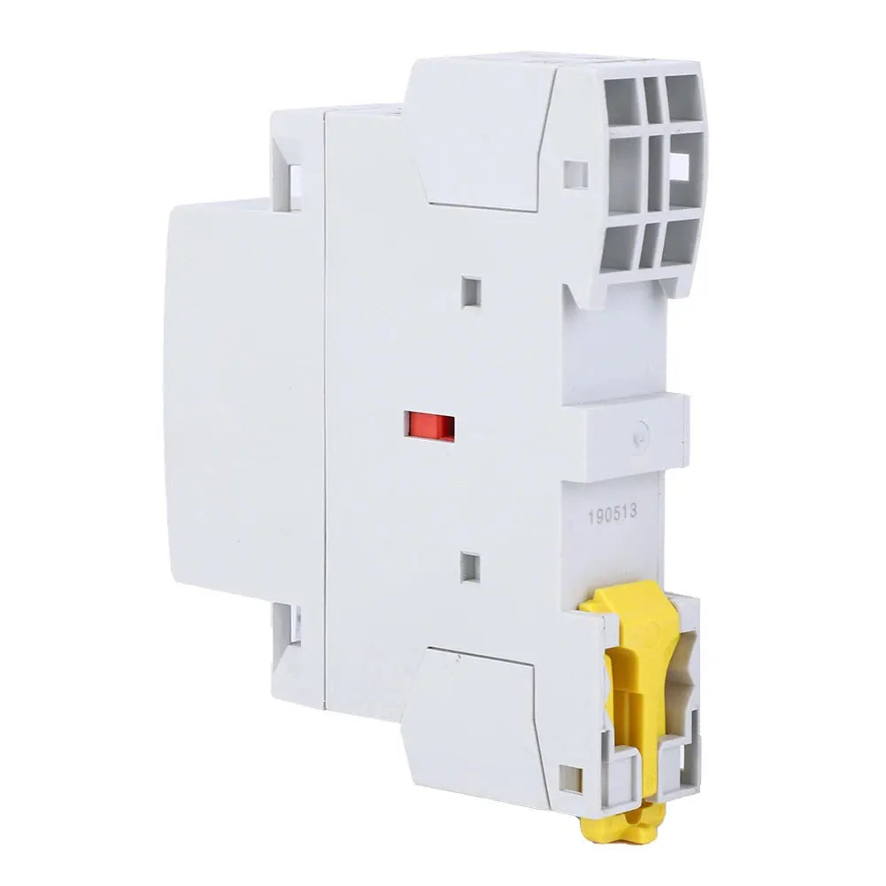 Household Industrial AC Contactor 220V 16A 2P Small Energy-Saving AC Contactor Rail Type Modular Peaceful Pleasures Health and Wellness