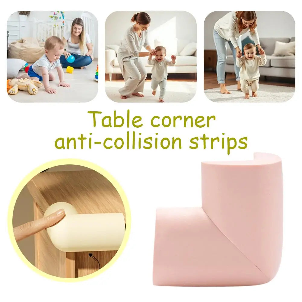 10-Pack NBR Table Corner Protectors for Baby & Child Safety