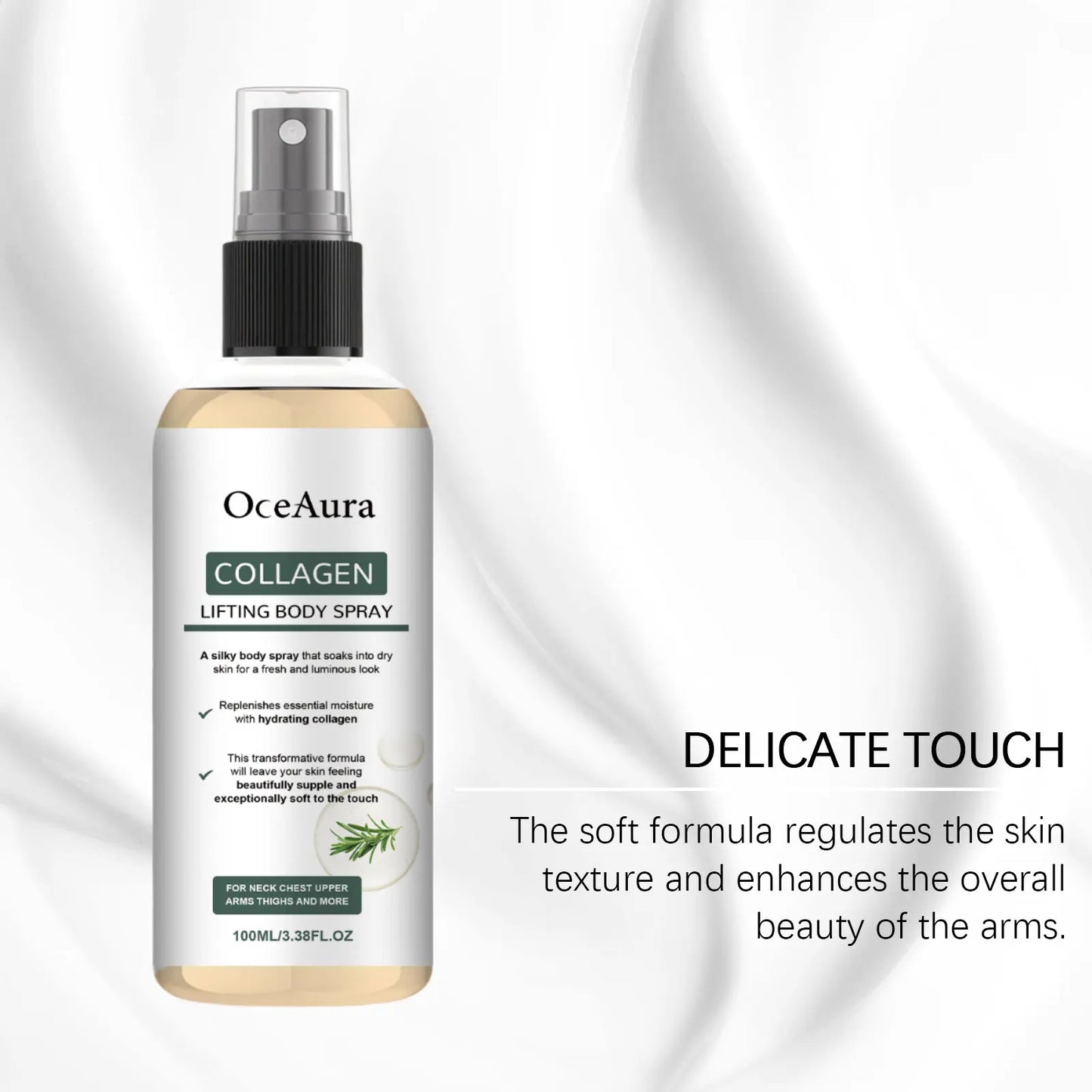 OceAura Collagen Body Spray – Hydrating & Firming 100ml