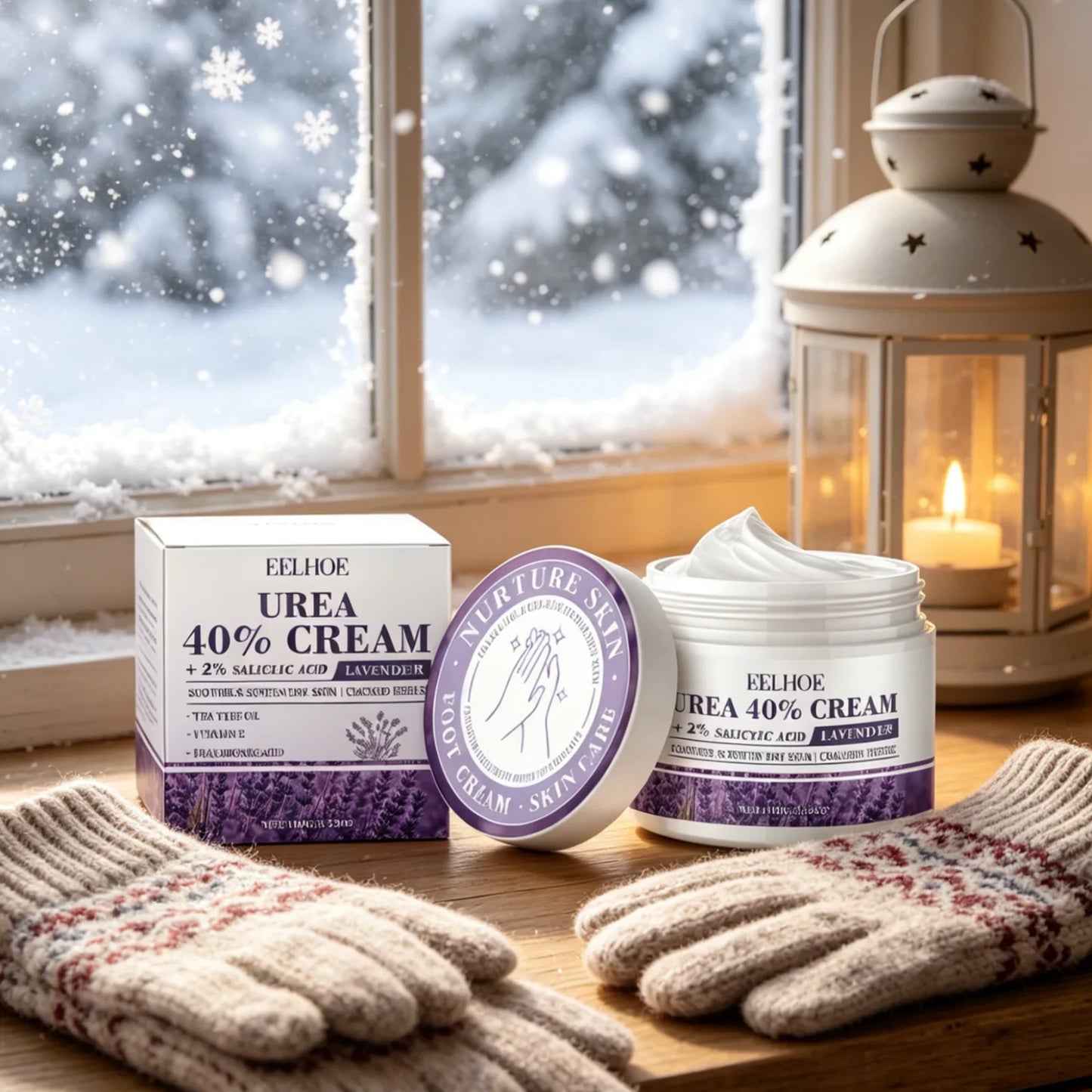 EELHOE 40% Urea Cream – Cracked Heel & Dry Foot Repair