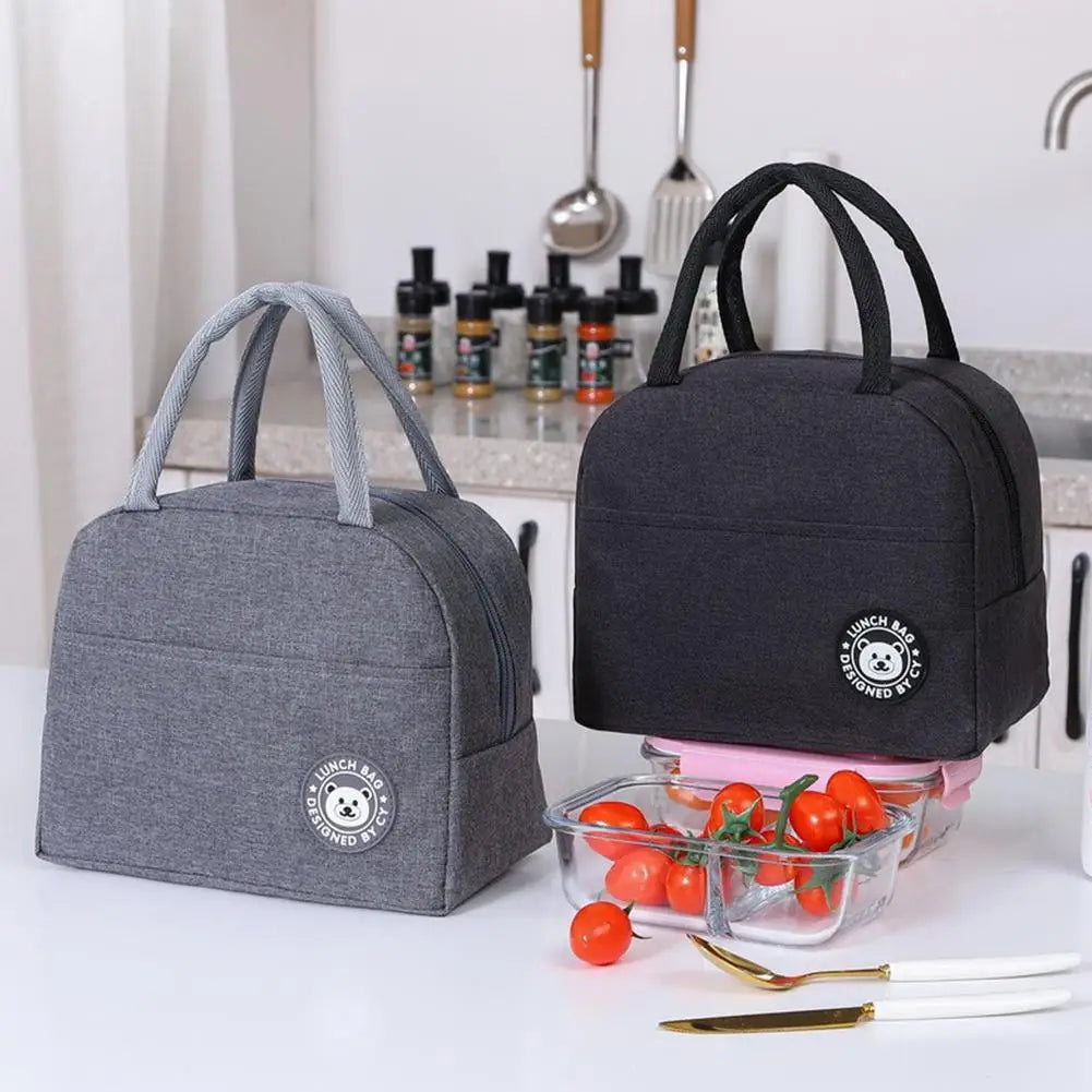 Thermal Insulated Lunch Bag – Waterproof Cooler Tote with Aluminum Foil Lining Peaceful Pleasures Health and Wellness
