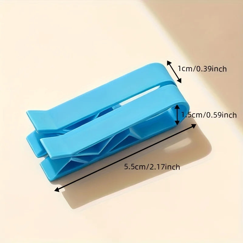 7-Pack Garbage Clips/bag Holders, Durable Kitchen Accessories for Easy Trash Management, Essential Home Organization Tools Peaceful Pleasures Health and Wellness