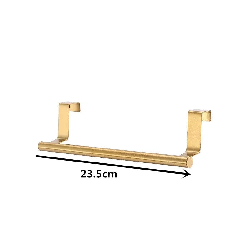 Over Door Towel Rack – Stainless Steel Hanging Bar Organizer