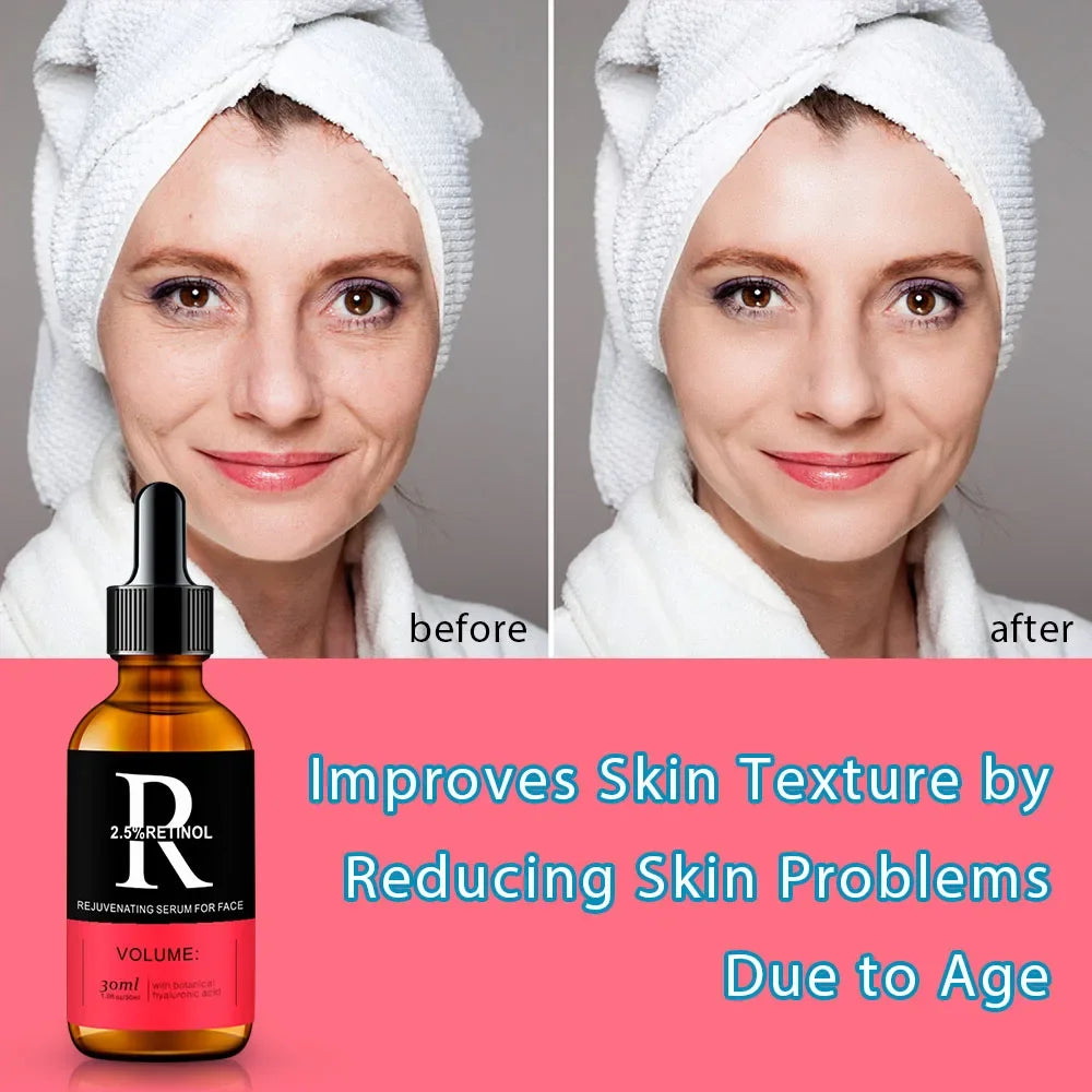 ENVISHA Retinol Facial Serum – Vitamin C, Hyaluronic Acid & Anti-Aging Peaceful Pleasures Health and Wellness