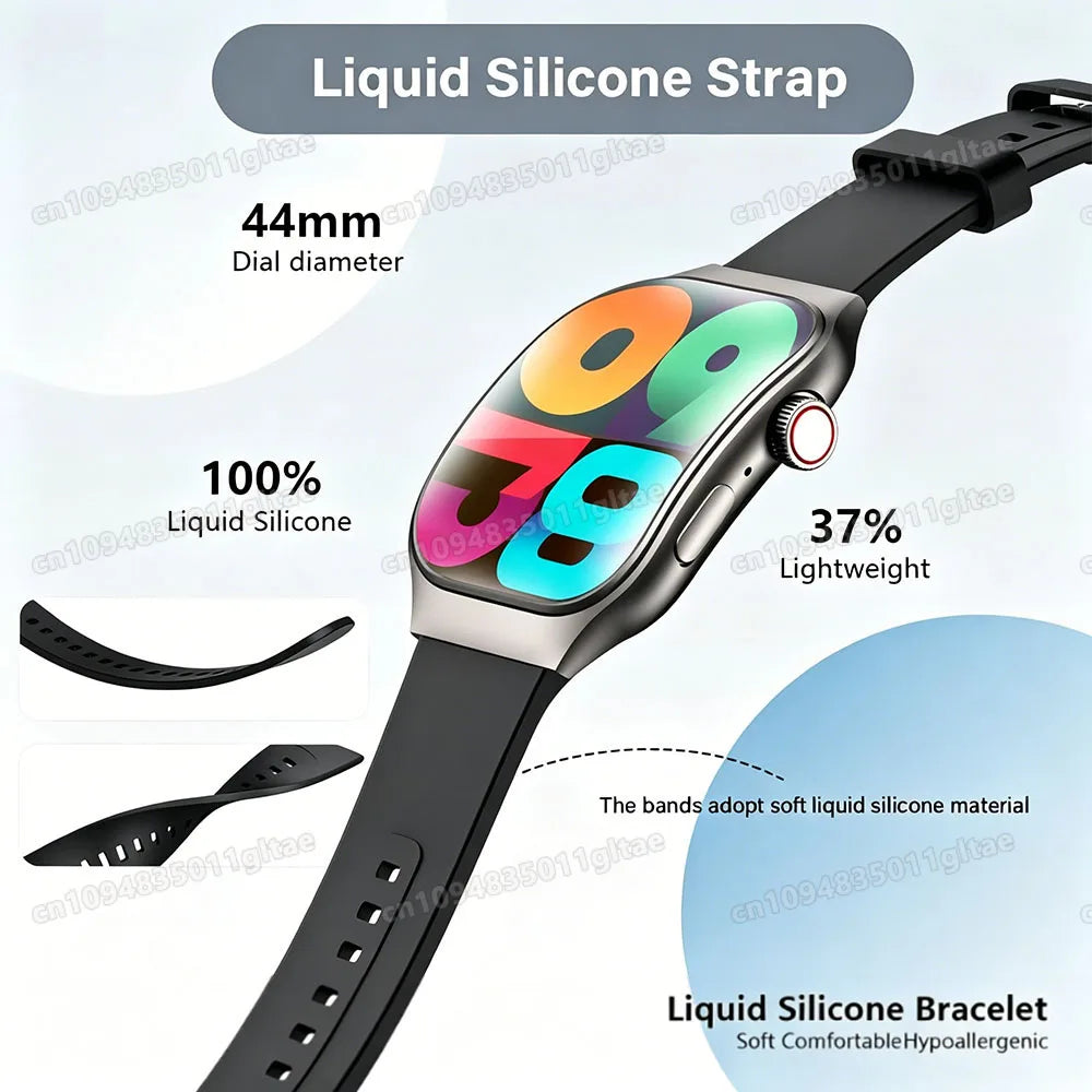 2026 New in Curved Screen Women's Smart Watch 2.01'' AMOLED HD Touch Screen Bluetooth 5.3 Voice Call Men's Fitness Smart Watch Peaceful Pleasures Health and Wellness