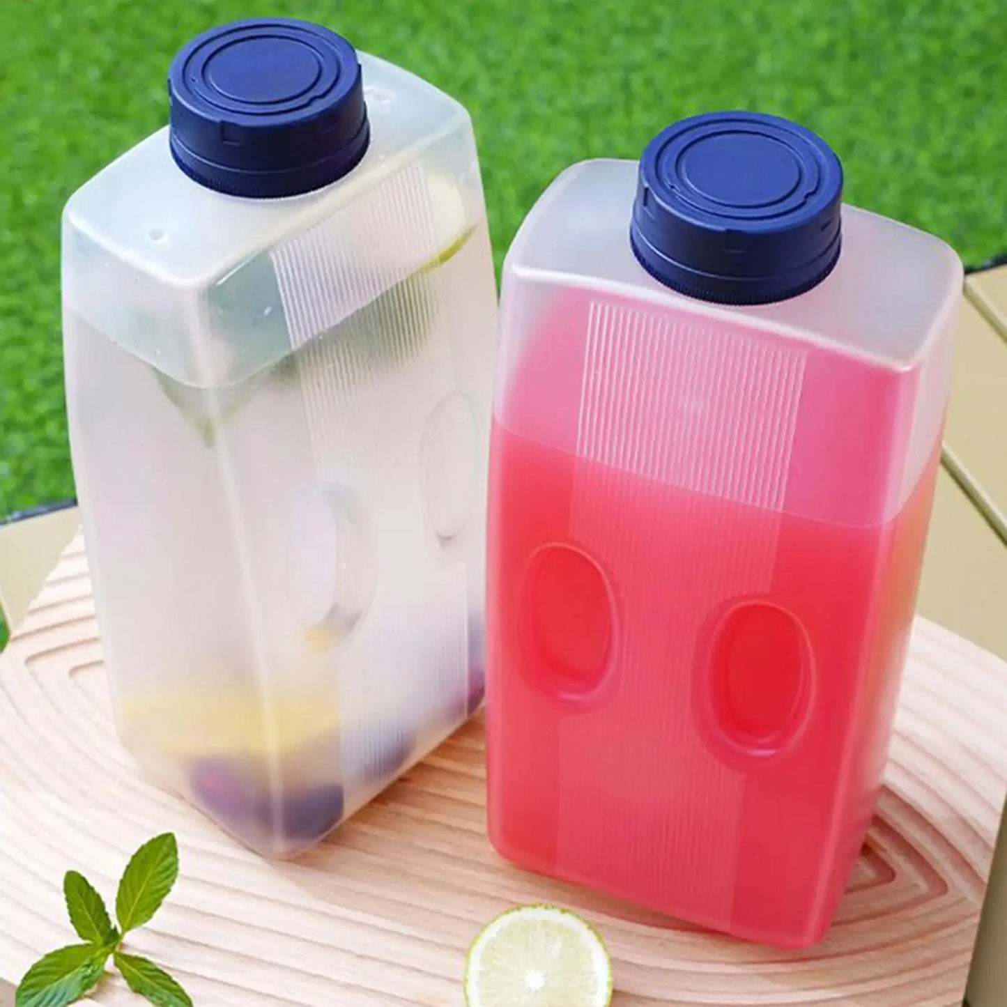 2L Cold Water Pitcher – Large Juice Jug with Leak-Proof Lid