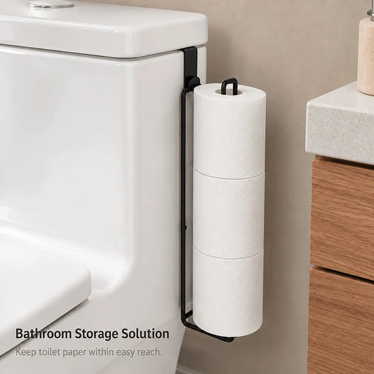 Wall Mounted Toilet Paper Holder with Storage Organizer Toilet Paper Holder Peaceful Pleasures Health and Wellness