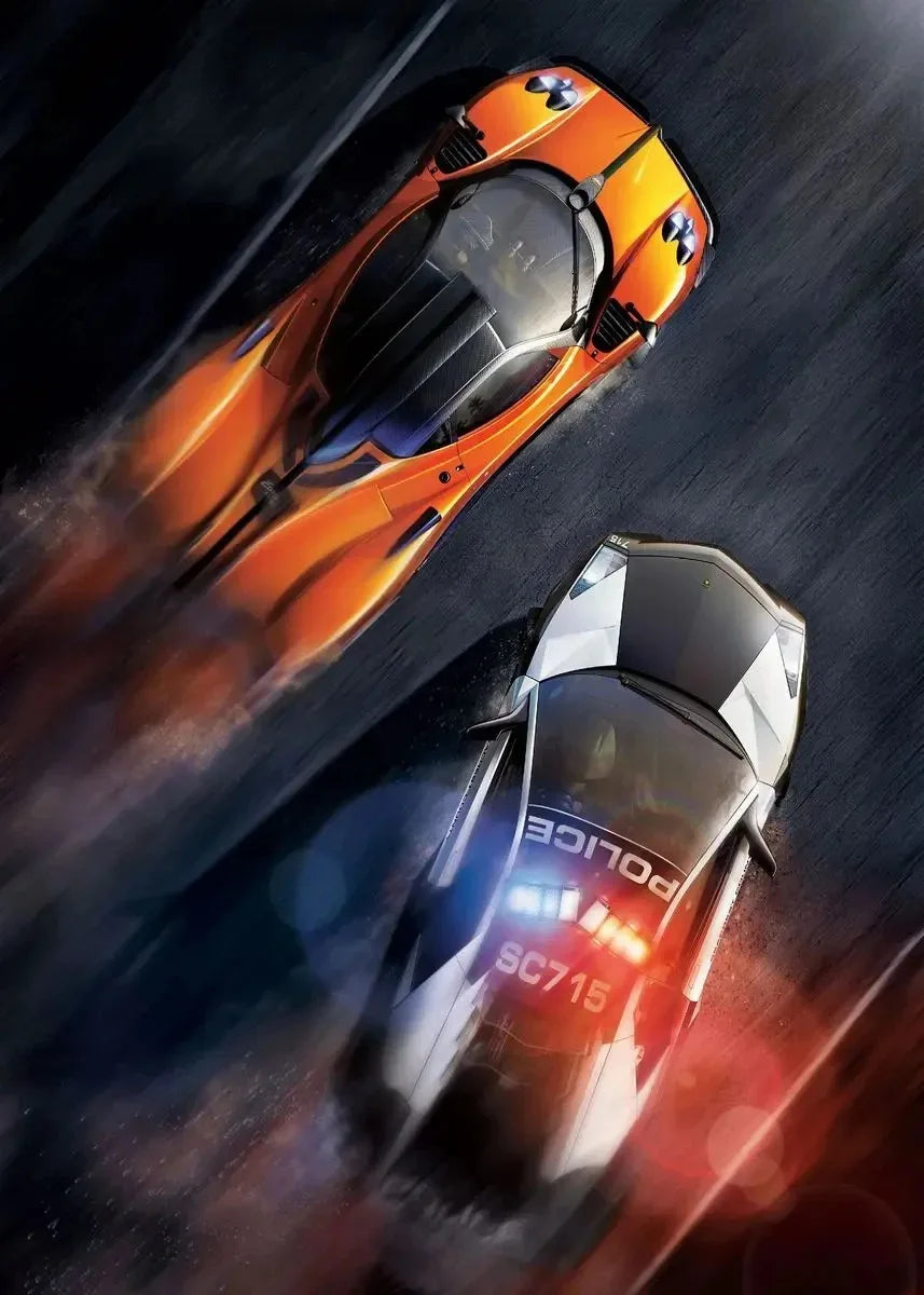 Vintage World Famous Racing Car Rally Need for Speed Art Posters Canvas Painting Wall Prints Pictures for Living Room Home De Peaceful Pleasures Health and Wellness 8 50x70cm