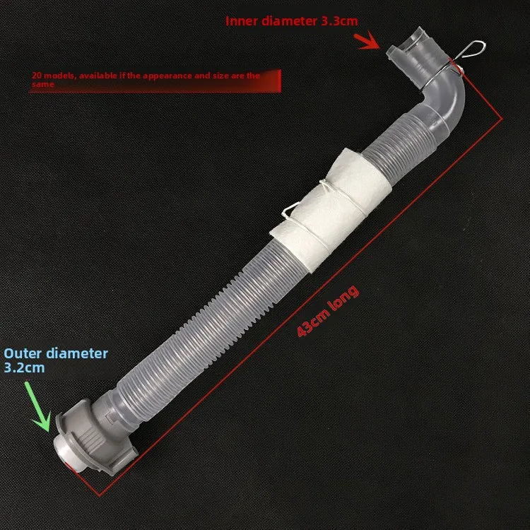 Fireproof Aluminum Exhaust Extension Tube 60–150mm Universal