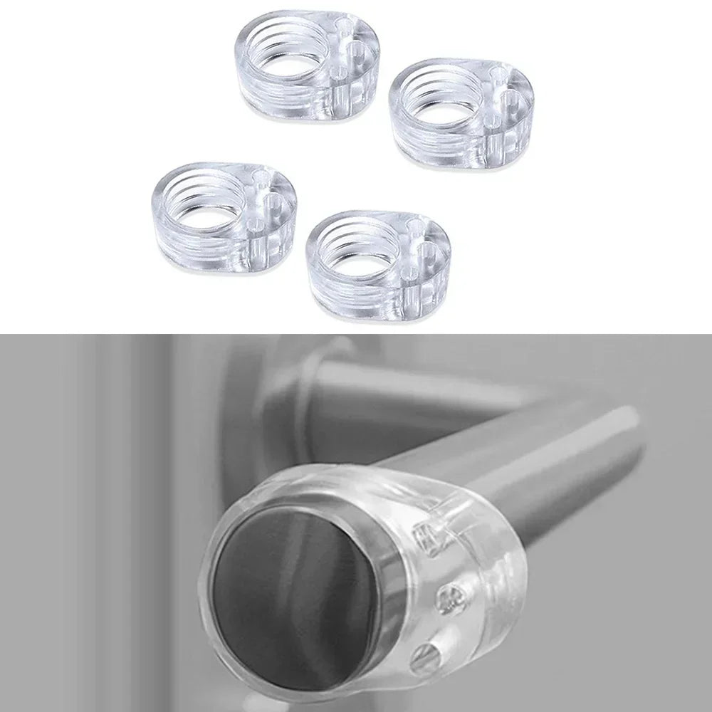 Door Stop Doorstop Baby Safety Supplies Transparent Silicone Door Handle Pad Home Improvement Wall Impact Buffer Skirt Bikini Peaceful Pleasures Health and Wellness