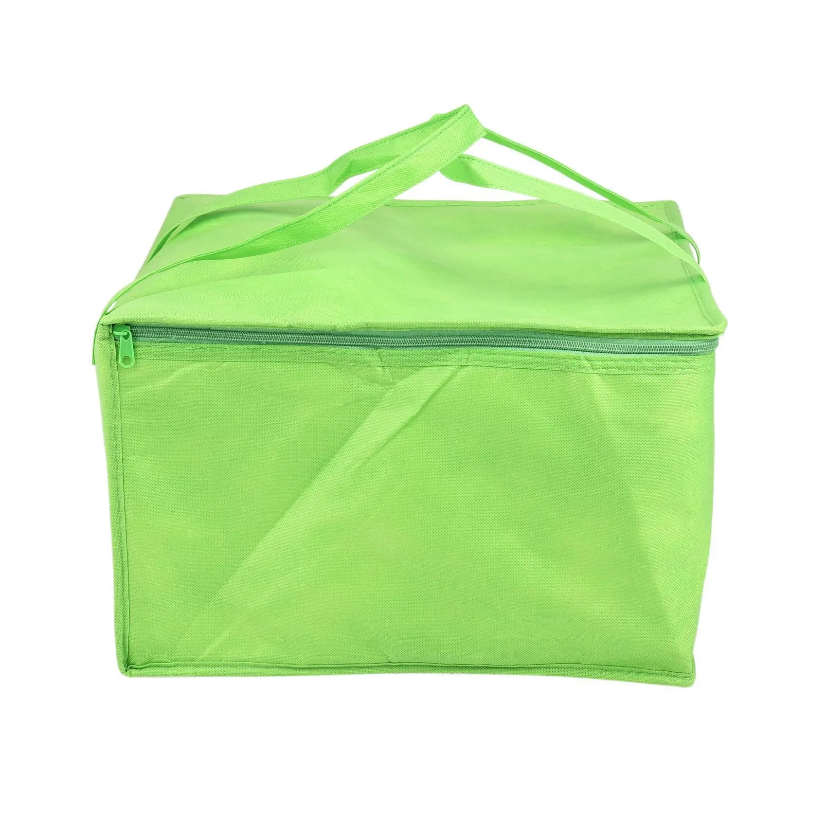 A36T-2X Foldable Large Cooler Bag Portable Food Cake Insulated Bag Aluminum Foil Thermal Box Green Peaceful Pleasures Health and Wellness