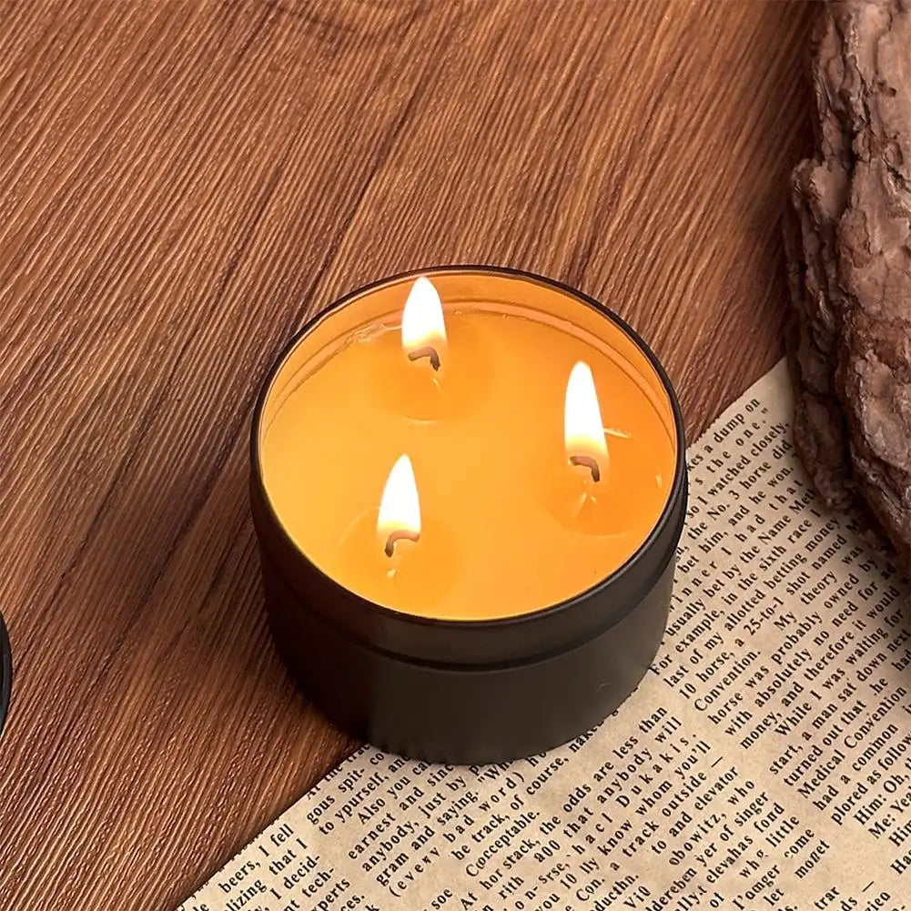 36-Hour Emergency Survival Candle | 3-Wick Soy Wax | 1–3 Pack Emergency Survival Candle Peaceful Pleasures Health and Wellness