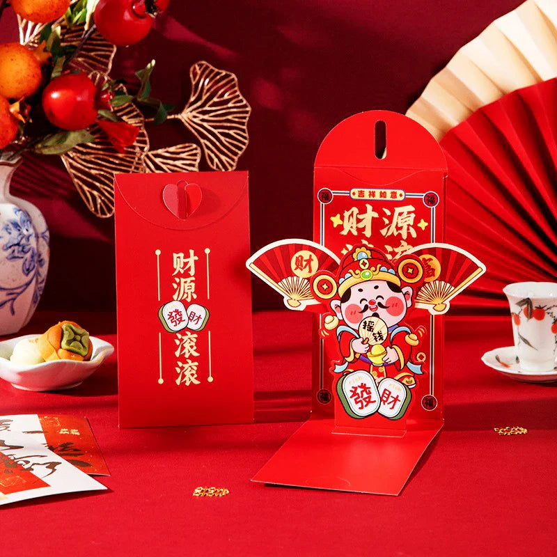 2026 Year of Horse Red Envelopes – 3D Hongbao Lucky Pockets