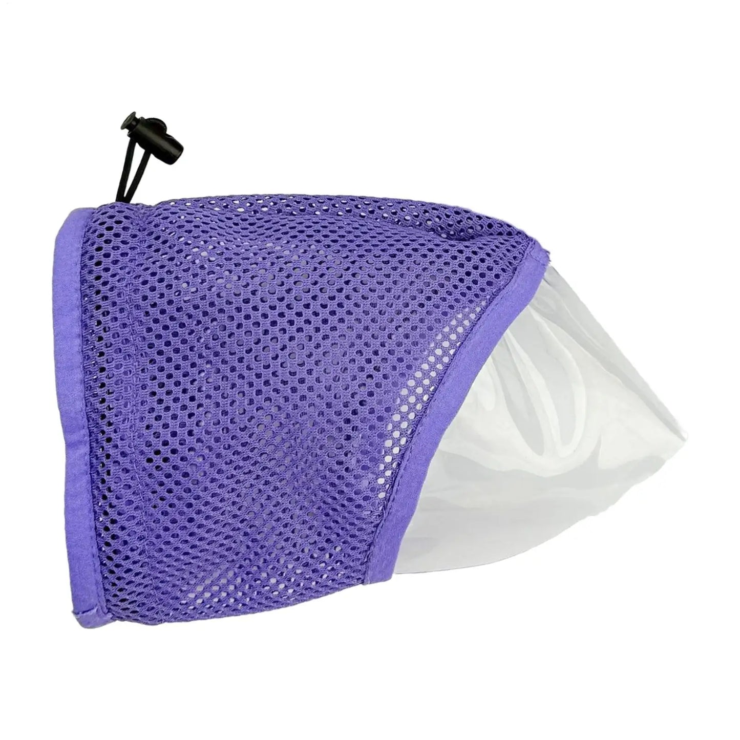 Breathable Mesh Cat Muzzle | Adjustable Drawstring – S & M
