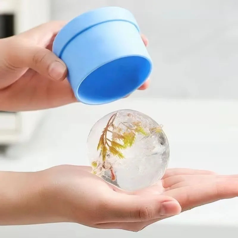 Round Silicone Ice Ball Mold – Easy Release, Food Grade