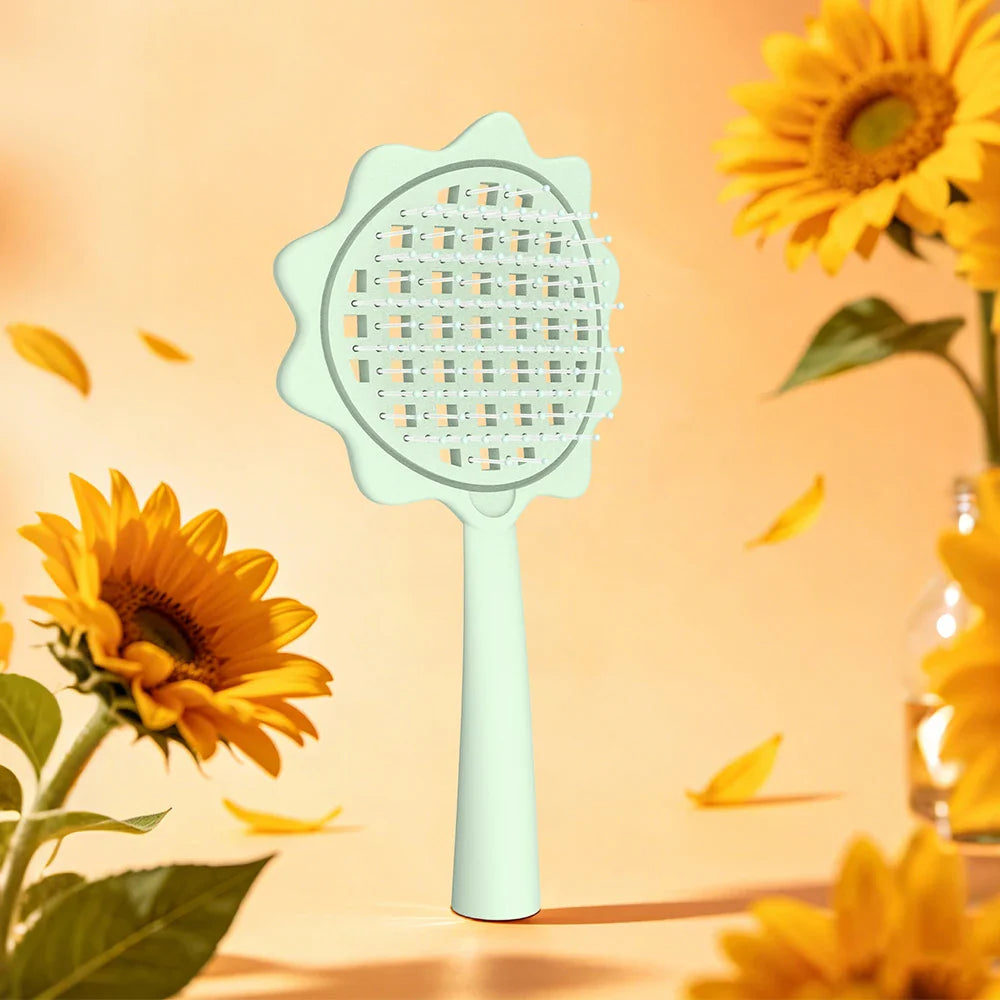 Sunflower Detangling Hair Brush & Scalp Massager Comb