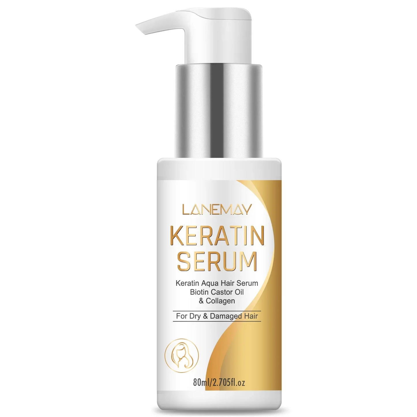 Lanemay Keratin Hair Serum – Moisturizing & Strengthening Essence